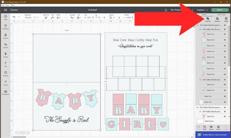 Cricut Baby Shower Card Free Baby Shower SVG Files