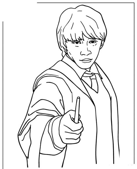 Ron Weasley Para Colorir Imprimir E Desenhar Colorir Me The Best Porn