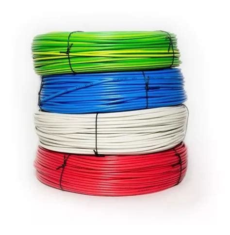 Rollo Cable Multifilar Metros Mm Varios Colores Cuotas Sin Inter S