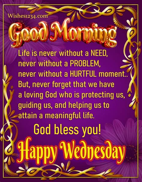 Best 100 Wednesday Blessings Images And Quotes Happy Wednesday