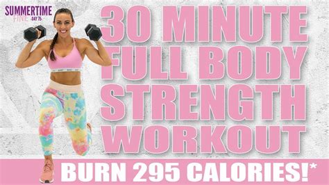 30 Minute Full Body Strength Workout 🔥burn 295 Calories 🔥sydney