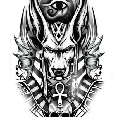 23+ designs and meaning of Anubis tattoo for men and women | VeAn Tattoo