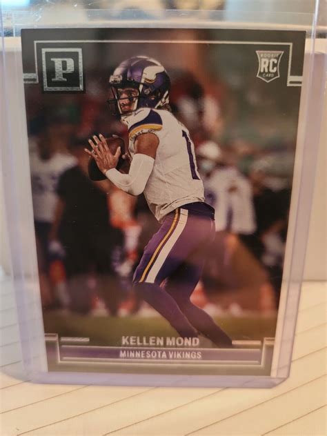 Panini Chronicles Kellen Mond Rc Minnesota Vikings Pa Ebay