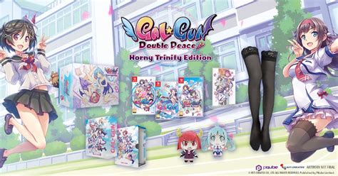 Gal Gun Double Peace Horny Trinity Edition Announced For The West Now