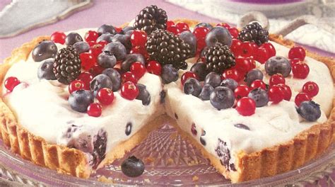 Creme Fraiche Beeren Tarte Backraum24 Backrezepte Und Mehr