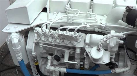 Cummins Marine 6bta 370 Diamond Engine Test For Waleed Port Engine