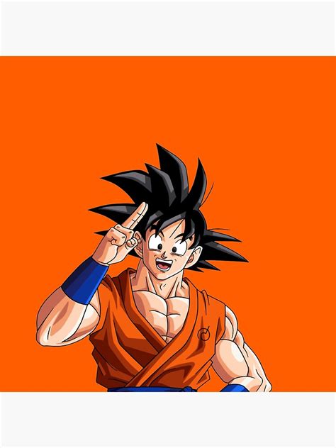 Goku Poster By Studiodiyutaka Redbubble