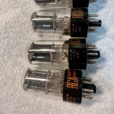 Quad Of Rca Sn Gtb Tall Boy Bottom Large D Getter Black Reverb