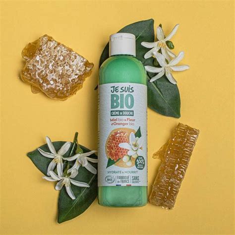 Crème de douche Miel Fleur d Oranger bio 250 ml à 3 95 Je suis Bio