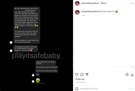 Junior Roberts Diduga Selingkuh Sejak Agustus Netizen Salut Hanggini