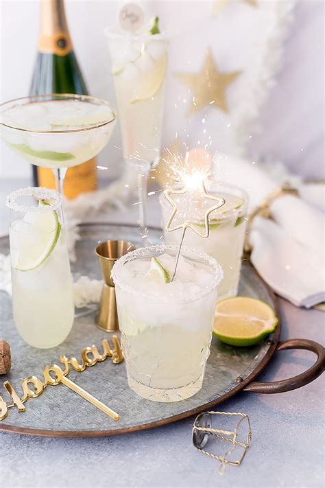 Sparkling Champagne Margaritas Pizzazzerie