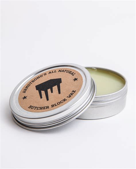 Butcher Block Wax — Armstrongs All Natural Made In Usa