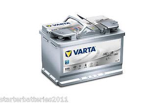 Varta E Agm Vrla Replace Mercedes Benz A V Ah A