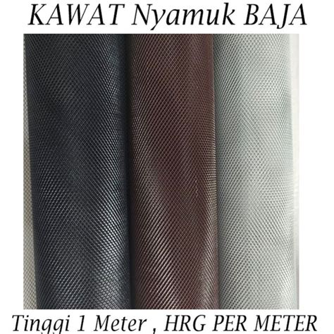 Jual Kawat Nyamuk Kawat Parabola Baja Per Meter Shopee Indonesia