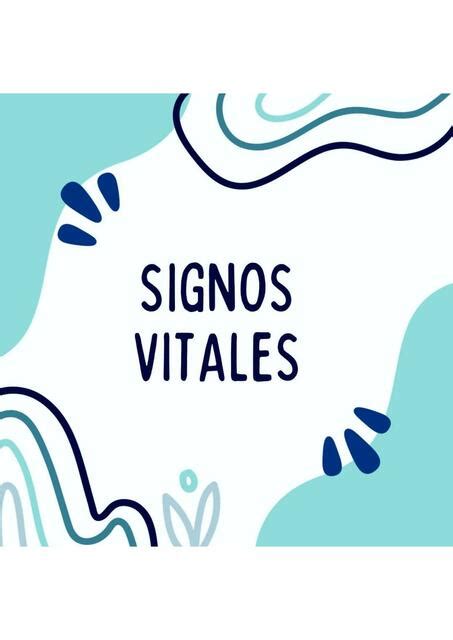 Signos Vitales Concepto CAGV Camila Alejandra Gómez Verduguez uDocz