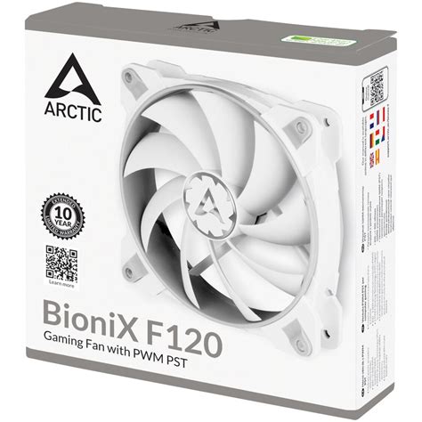 Ventilator Arctic Bionix F Grey White Mm Emag Ro