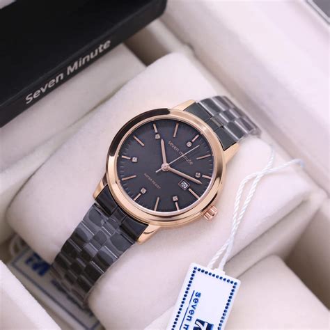 Jual Jam Tangan Wanita Seven Minute Rantai Original Anti Air Shopee