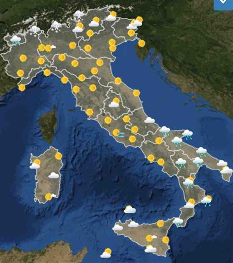 Previsioni Meteo Oggi Sabato Dicembre Allerta Gialla Meteoweek