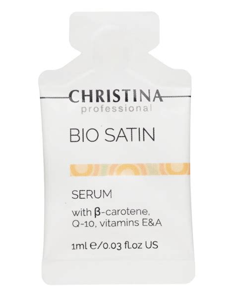 Christina Bio Satin Serum Bio Satin Serum Pcs Buy From Azum Price