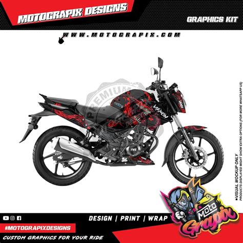 Multicolor Custommotox Tvs Raider 125 For Motorcycle At Rs 3200piece