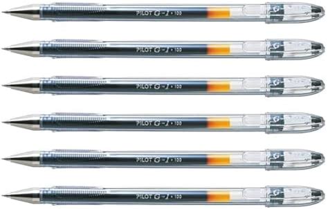 Pilot Lot De Stylos Encre Gel G Pointe Fine Noir Amazon Fr