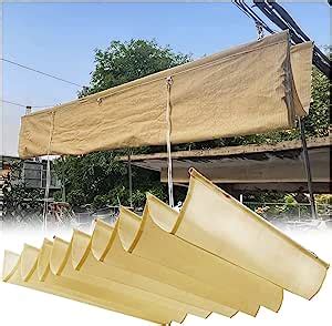 Amazon Retractable Pergola Canopy Shade Cover Wave Sun Shade