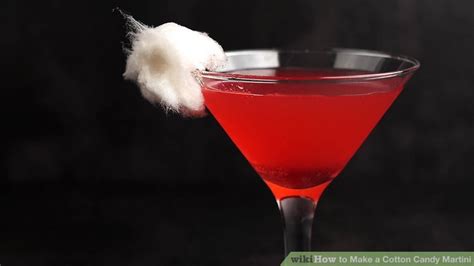 How To Make A Cotton Candy Martini 14 Steps With Pictures