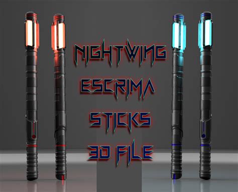 Escrima Sticks Nightwing Replica