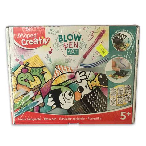 Blow Pen Set Artistico Creativo Pop Maped Distribuidora La Colo