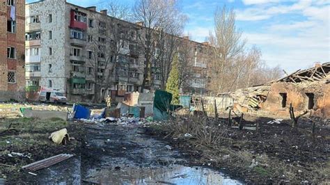 Ukraine War Russian Strike On Eastern City Kostyantynivka Kills Six