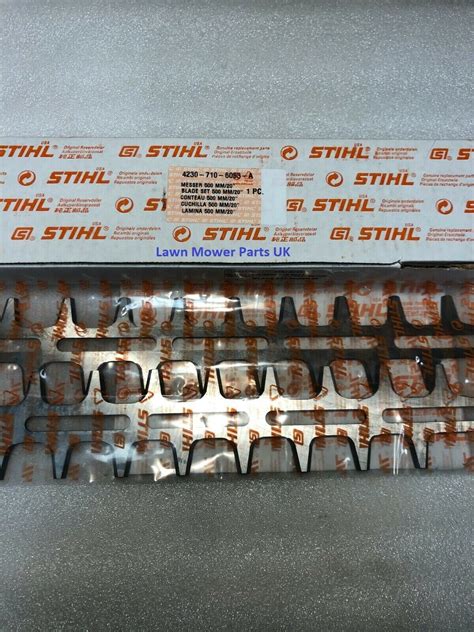 Genuine Stihl Blade Set Mm Hl Hl Hl New