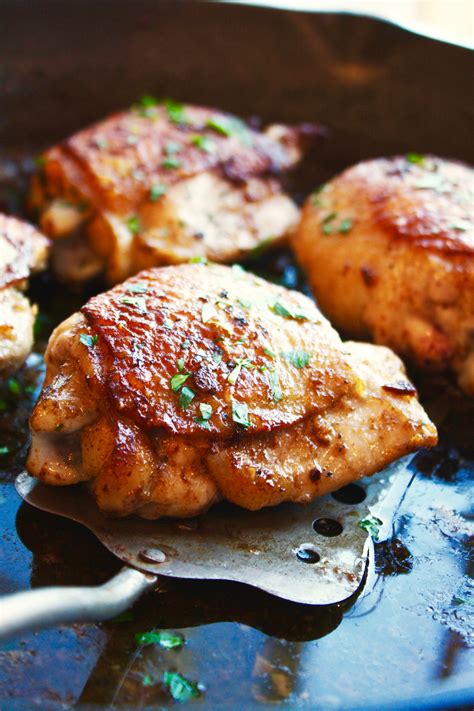 Garlic Butter Chicken Thighs