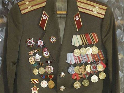 Расположение Орденов И Медалей На Кителе Фото