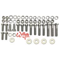 Kit fixation caisse châssis simplifié Eugene Jeep Parts