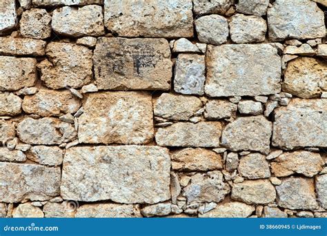 Limestone Brick Wall Texture Stock Image - Image of flat, pattern: 38660945