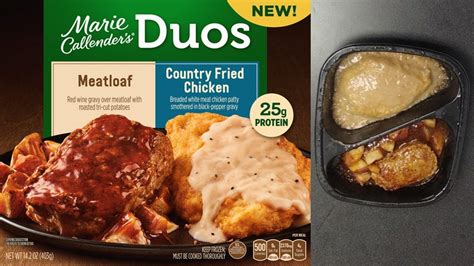 Marie Callender S New Duo Meatloaf And Country Fried Chicken Review