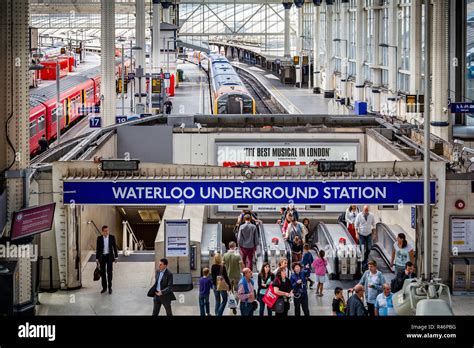 Waterloo Underground Entrance Hi Res Stock Photography And Images Alamy