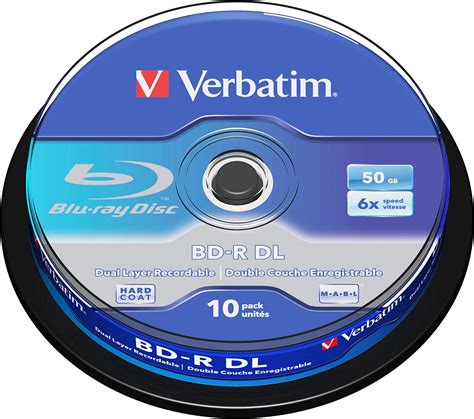 Amazon Verbatim 43666 8 5GB 8X Double Layer DVD R Matt Silver 10