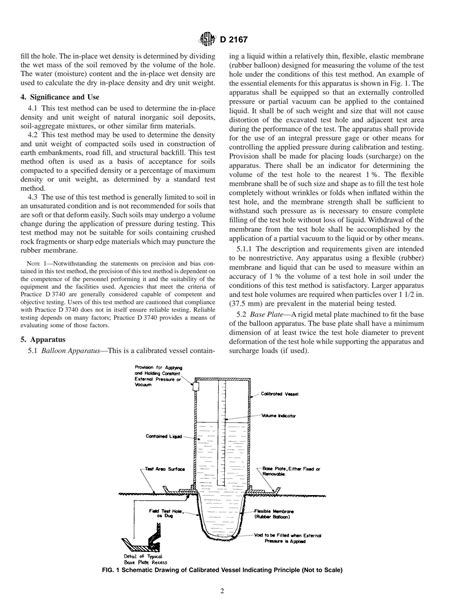 Solution Astm D Standard Test Method For Density And Unit Weight