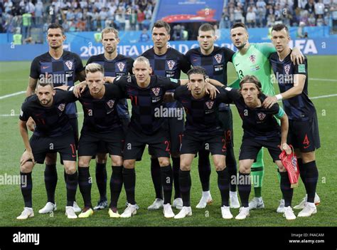 Croatia National Team Football Modric High Resolution Stock Photography