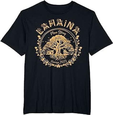 Lahaina Strong Maui Hawaii Old Banyan Tree Saving Squad Girl T Shirt