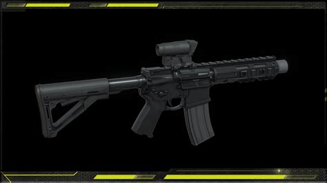 Second Life Marketplace Assault Rifle M4 Sof Carbine 100 Mesh Full Perm