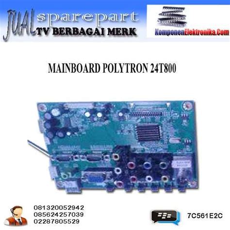 Jual Mainboard Polytron T Di Lapak Spare Part Tv Lcd Led Plasma