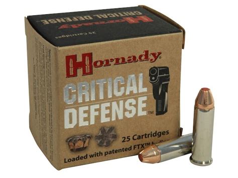 Hornady Critical Defense Special Gr Ftx St Ck