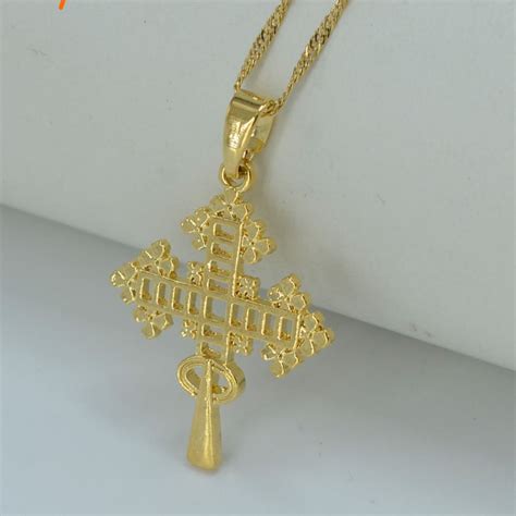 Ethiopian Cross Necklace