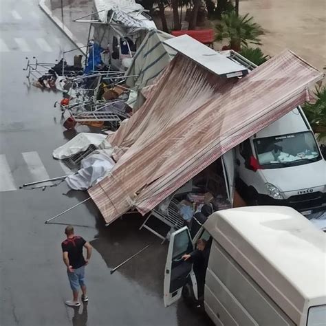 Maltempo Forti Temporali In Puglia Grandine Come Noci A Deliceto