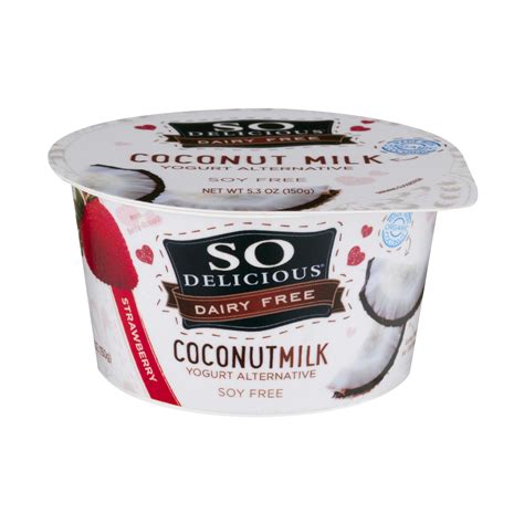 So Delicious Dairy Free Unsweetened Vanilla Coconut Milk Yogurt