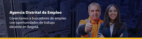 Trabajar En Agencia Distrital De Empleo De Bogotá Colombia Información Laboral Noviembre 2023