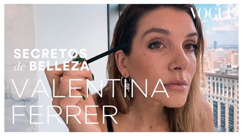 Valentina Ferrer Muestra Sus Secretos De Belleza Durante El Embarazo