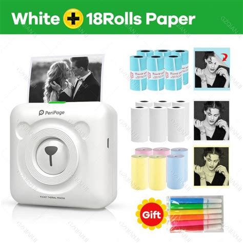 Toutes Nos Imprimantes Mini Imprimante Photo Portable Bluetooth